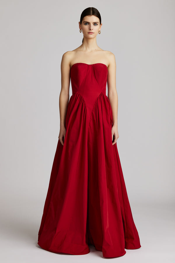 SWEETHEART TAFFETA GOWN