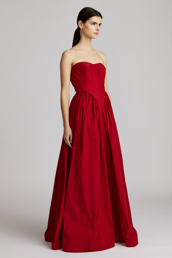 SWEETHEART TAFFETA GOWN