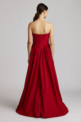 SWEETHEART TAFFETA GOWN