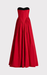 SWEETHEART TAFFETA GOWN