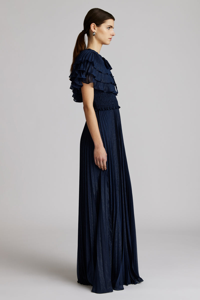 LUREX CAPE GOWN