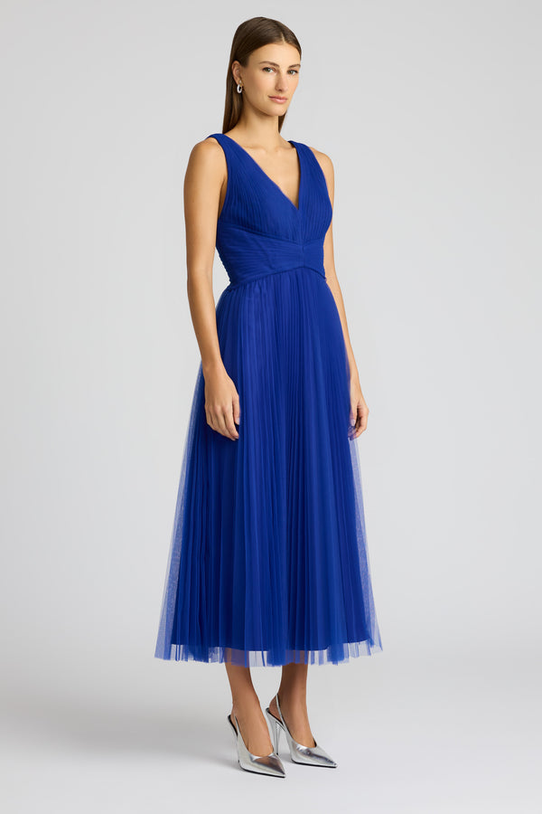 TULLE MIDI DRESS