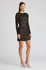 BODYCON LACE MINI DRESS