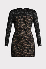 BODYCON LACE MINI DRESS