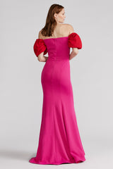 OFF SHOULDER GOWN