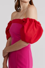 OFF SHOULDER GOWN